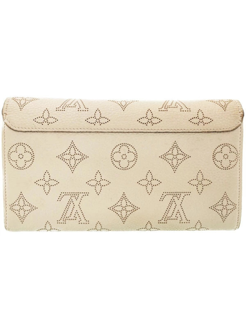 Louis Vuitton Long Mahina Bi Wallet Iris fold Portefeuille Black